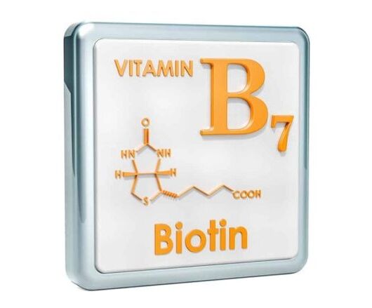 Biotin als Teil des Verdexedil Spray