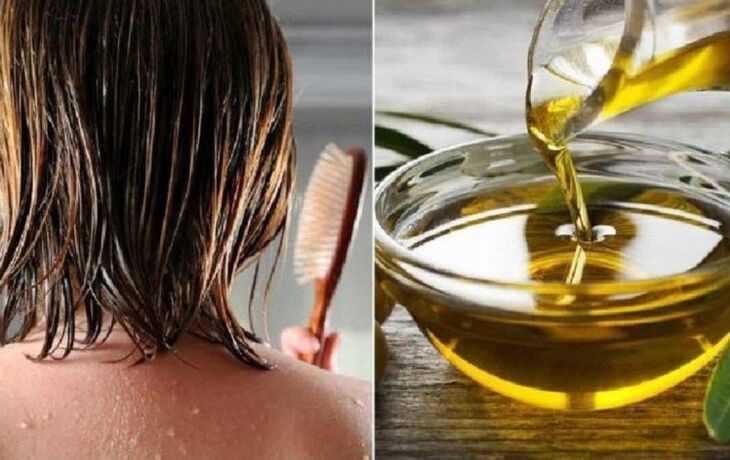 Haare Haken Olivenöl